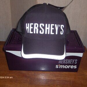 Hersheys S'mores carrier and Hersheys Cap
